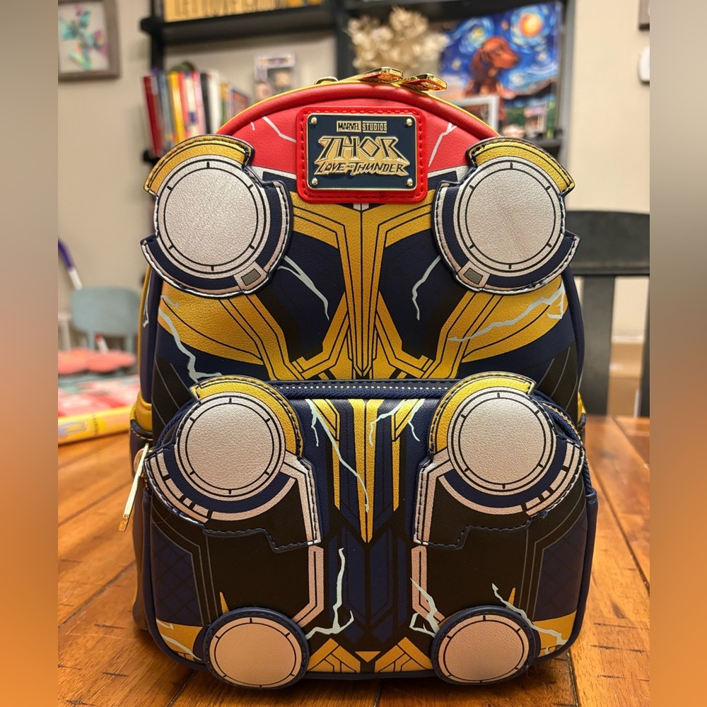 🔥 Loungefly Marvel Thor: Love and Thunder Cosplay Mini Backpack